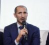 Chiellini durante un'intervista