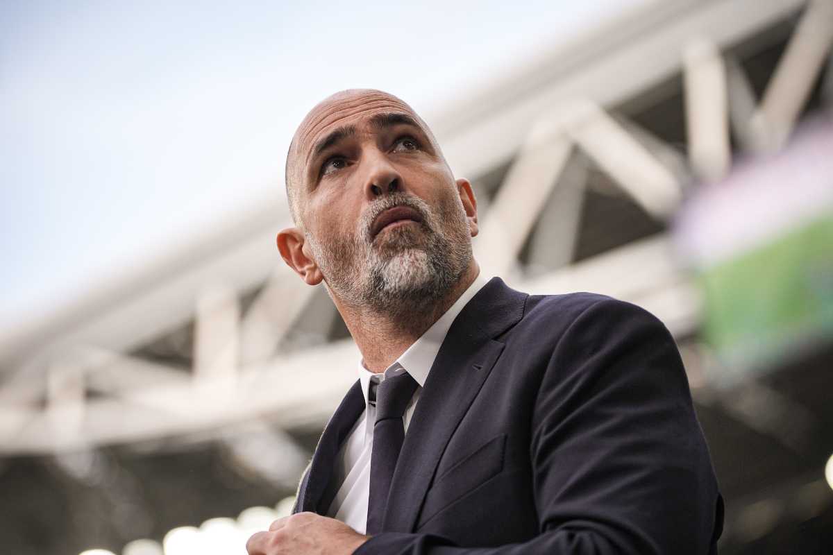 L'allenatore della Juventus Igor Tudor