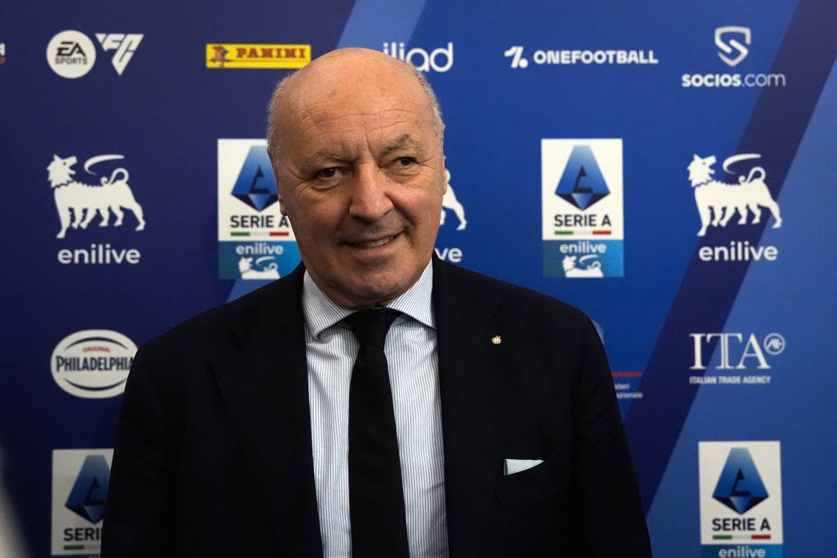 Il presidente dell'Inter Beppe Marotta