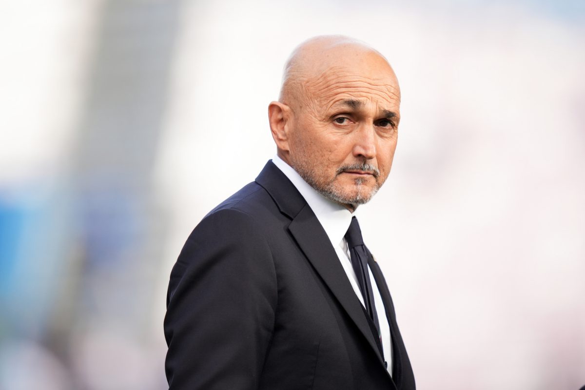 Luciano Spalletti sulla panchina della Nazionale