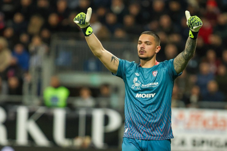 Elia Caprile, portiere del Cagliari
