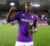 Moise Kean in campo