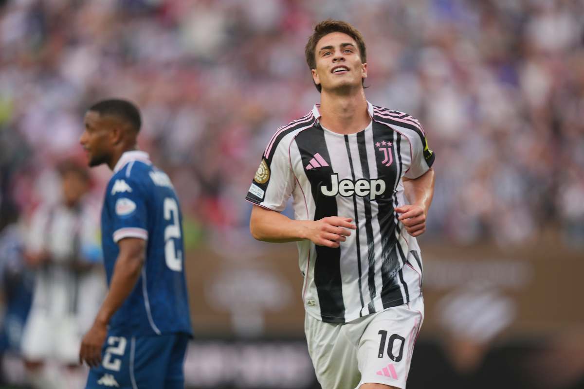 L'esterno d'attacco della Juventus Kenan Yildiz
