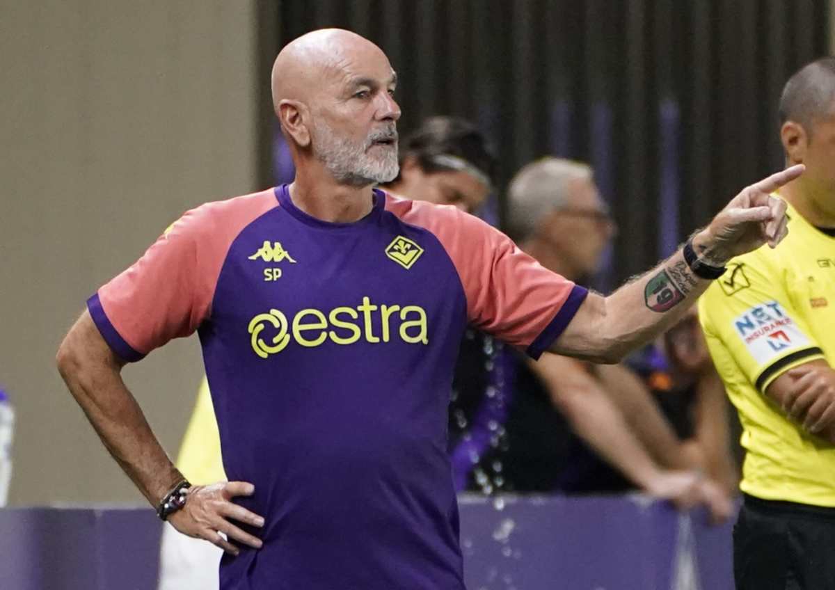 Pioli allena la Fiorentina