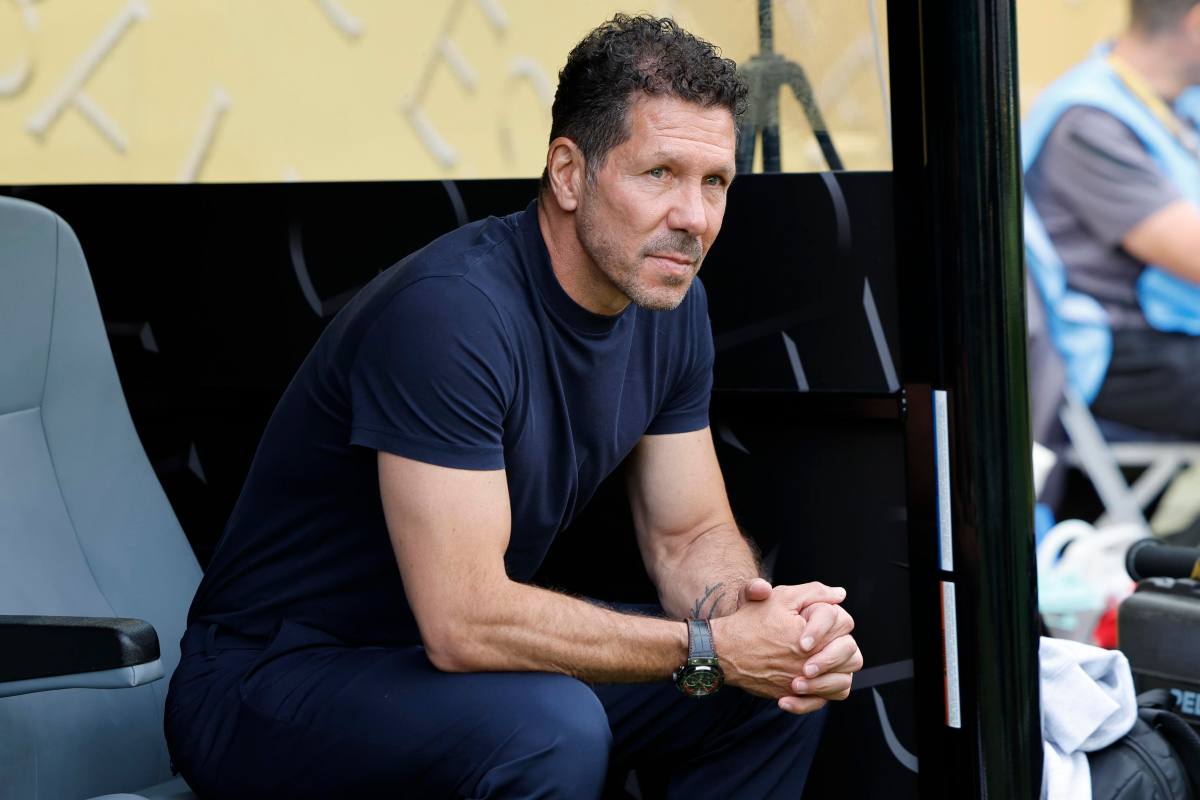 Diego Simeone, tecnico dell'Atletico Madrid