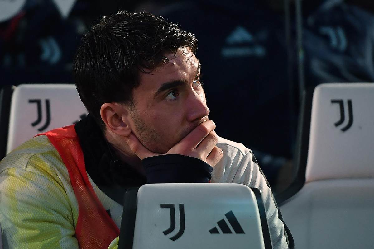 Dusan Vlahovic, attaccante della Juventus