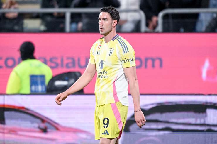 Dusan Vlahovic, attaccante della Juventus