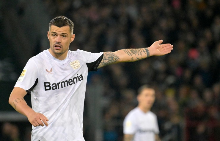 Granit Xhaka, centrocampista del Bayer Leverkusen