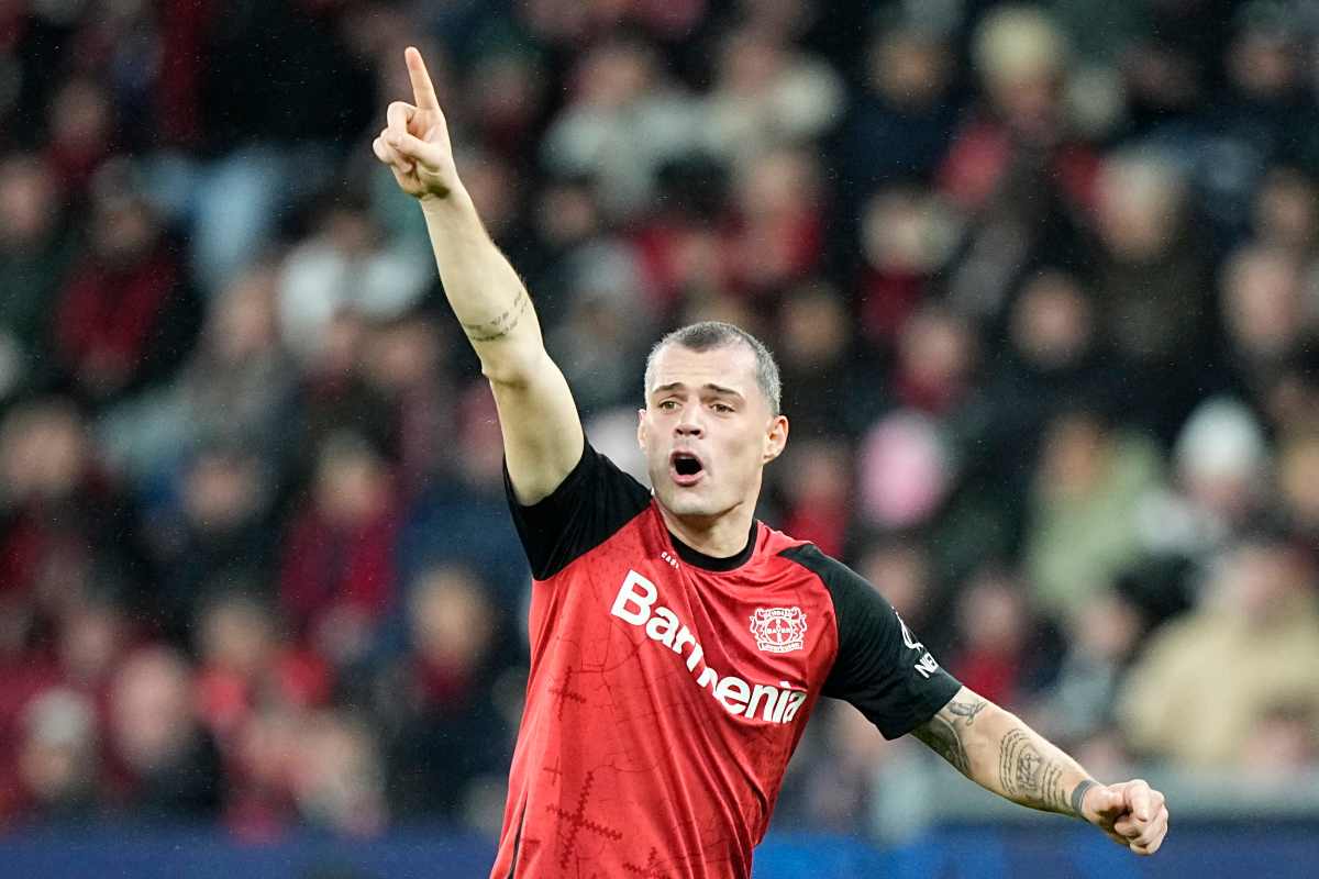 Granit Xhaka in campo
