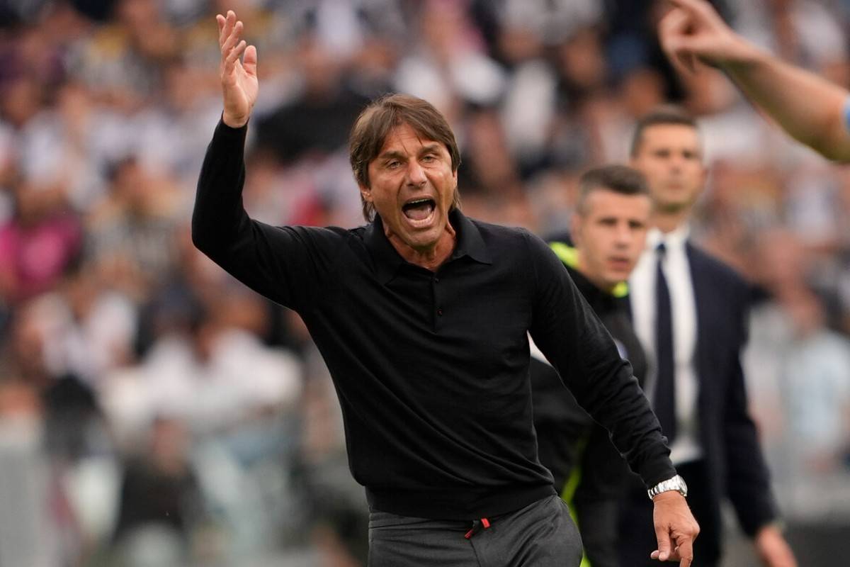 Antonio Conte arrabbiato