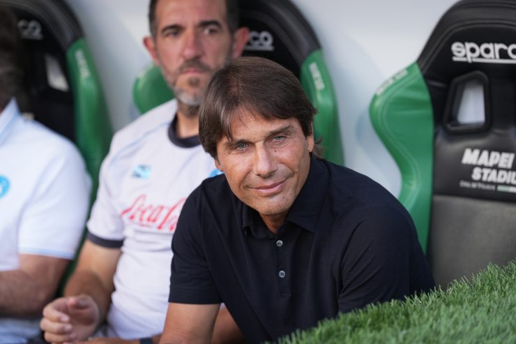 Conte allena il Napoli