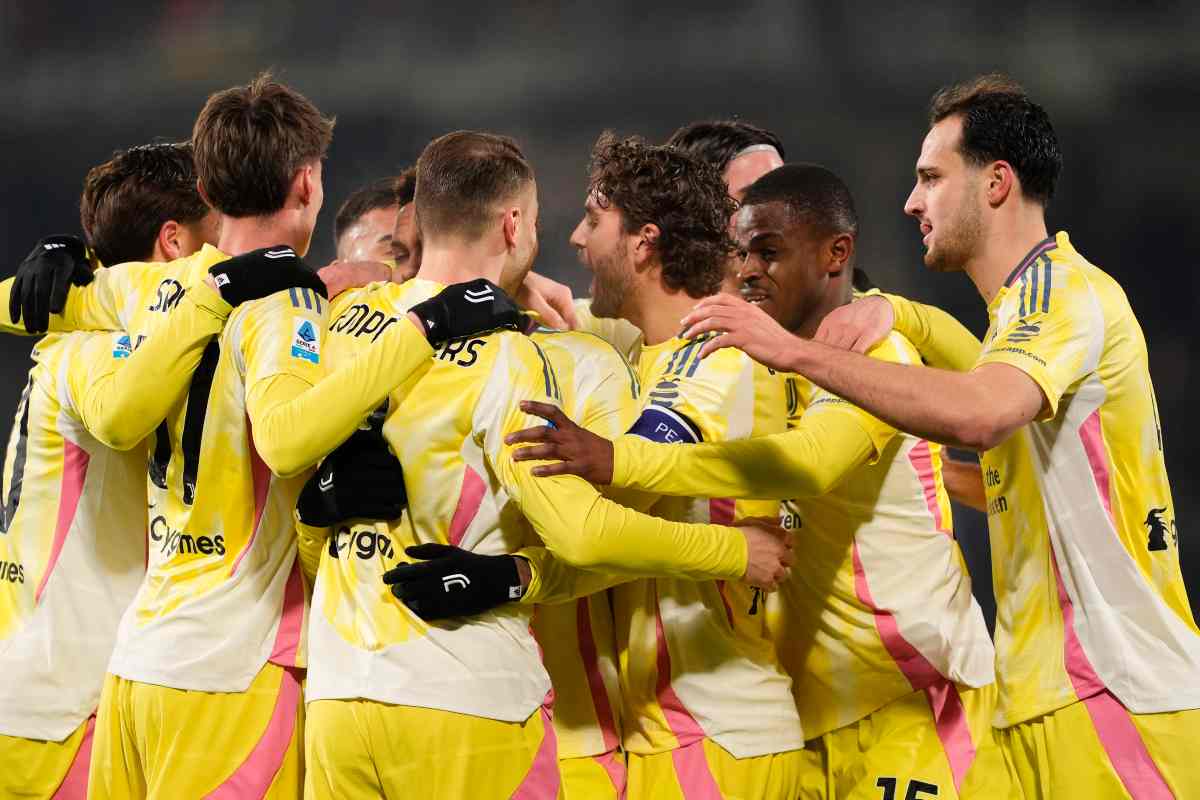 Gol della Juve con il Monza e annessa esultanza