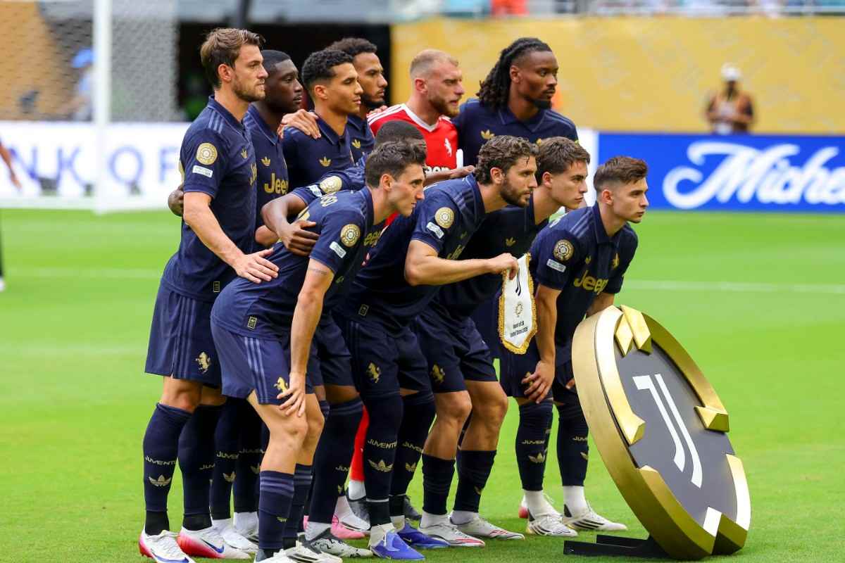 Una formazione della Juventus al Mondiale per Club