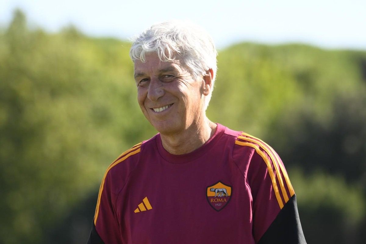 Gian Piero Gasperini sorridente