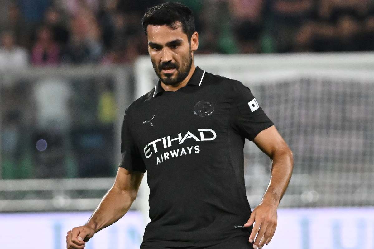 Gundogan in azione con la maglia del City