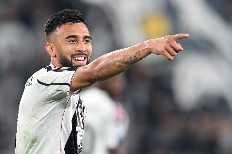 L'attaccante argentino della Juventus, Nico Gonzalez