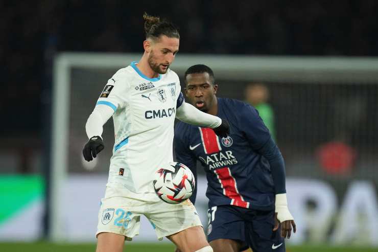 Adrien Rabiot, attuale centrocampista del Marsiglia