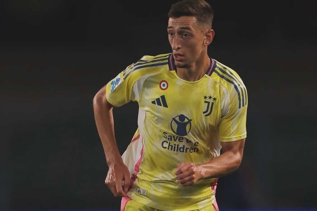 Jonas Rouhi in campo con la Juventus