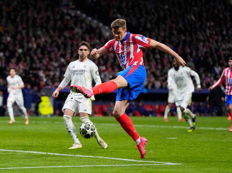 L'attaccante dell'Atletico Madrid e della Norvegia Alexander Sorloth