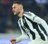 Teun Koopmeiners in azione con la Juve