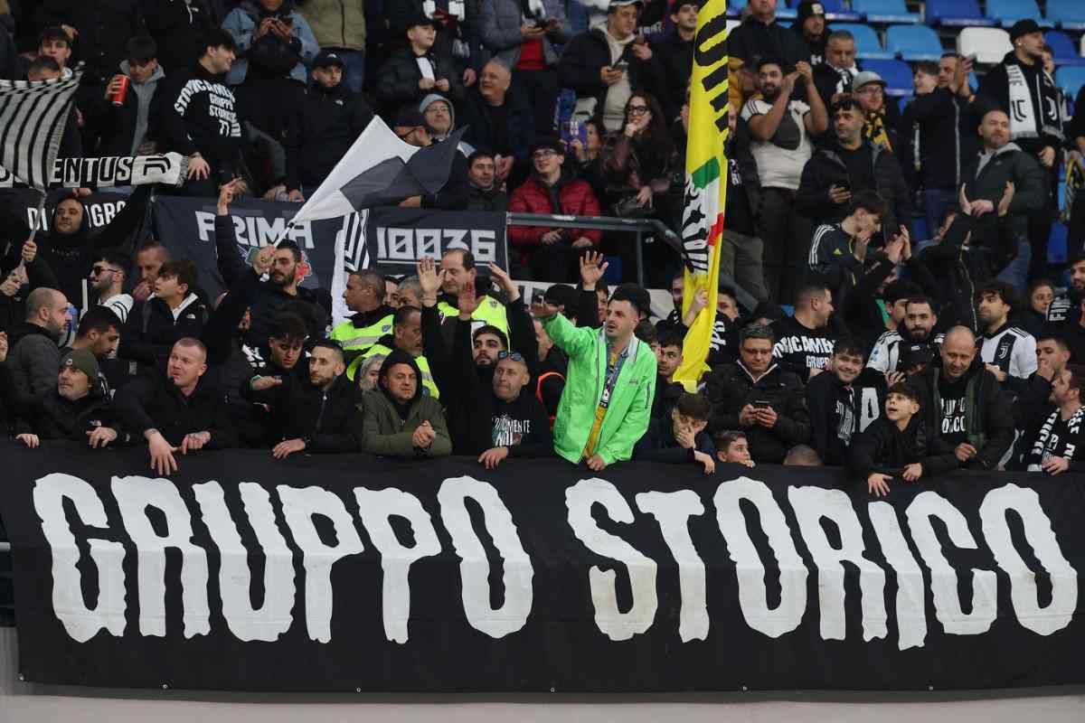Tifosi della Juventus allo stadio