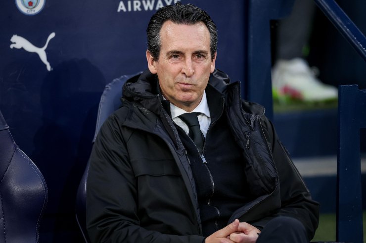 Unai Emery in panchina
