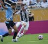 Vlahovic in azione