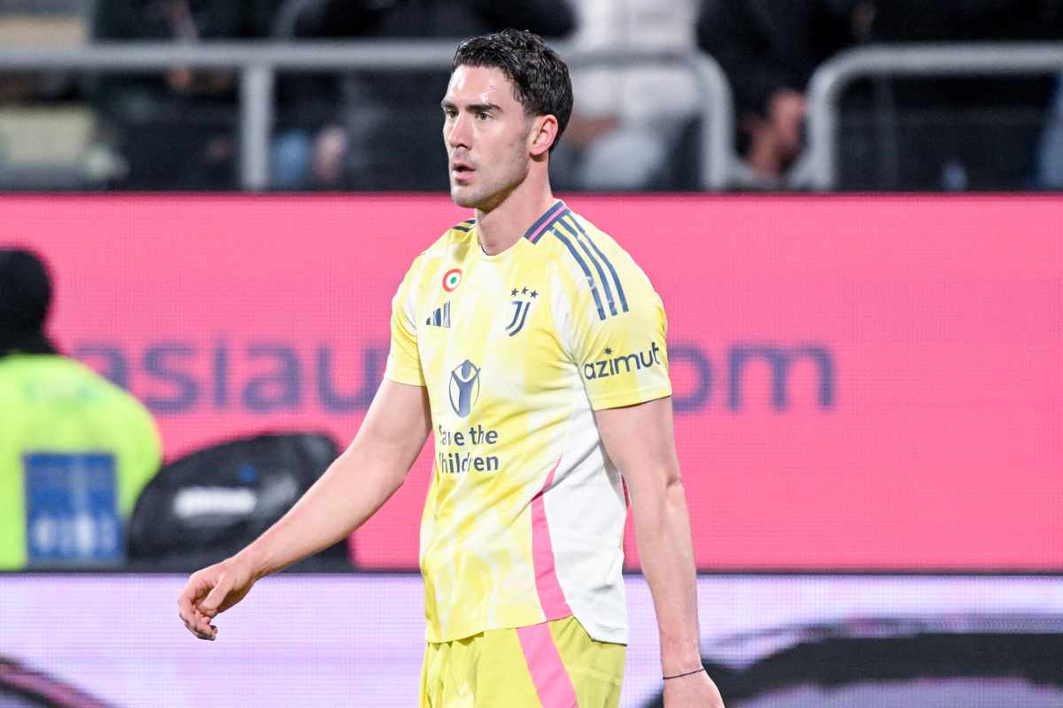 Dusan Vlahovic, attaccante della Juventus