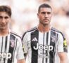 Vlahovic con Miretti prima del match