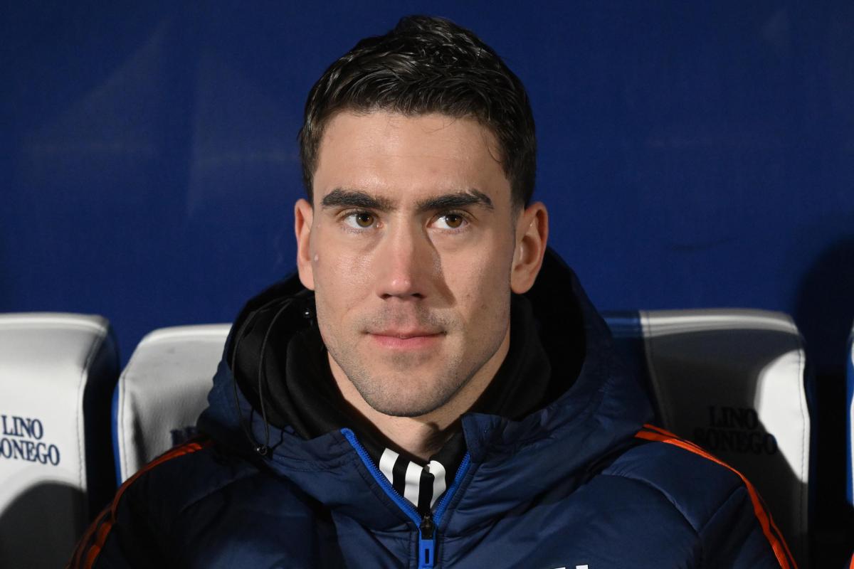 Dusan Vlahovic, attaccante della Juventus
