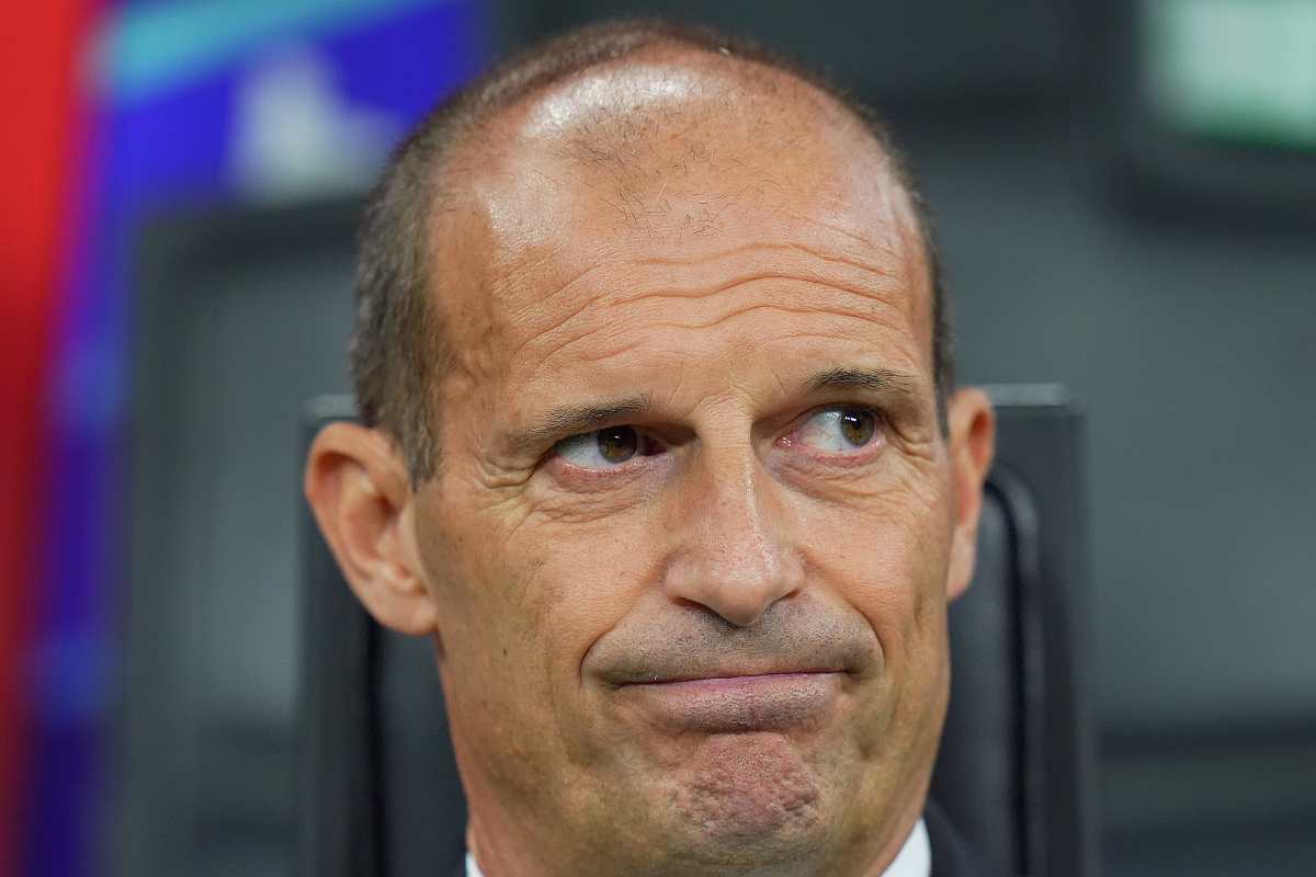 Massimiliano Allegri in panchina