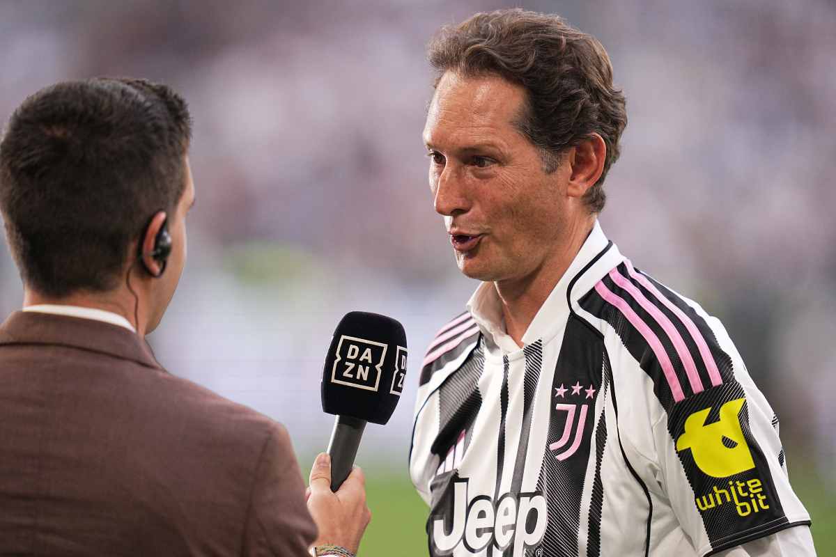 Elkann intervistato prima del match
