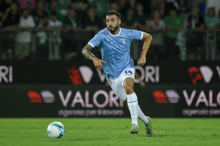 Il difensore della Lazio Mario Gila