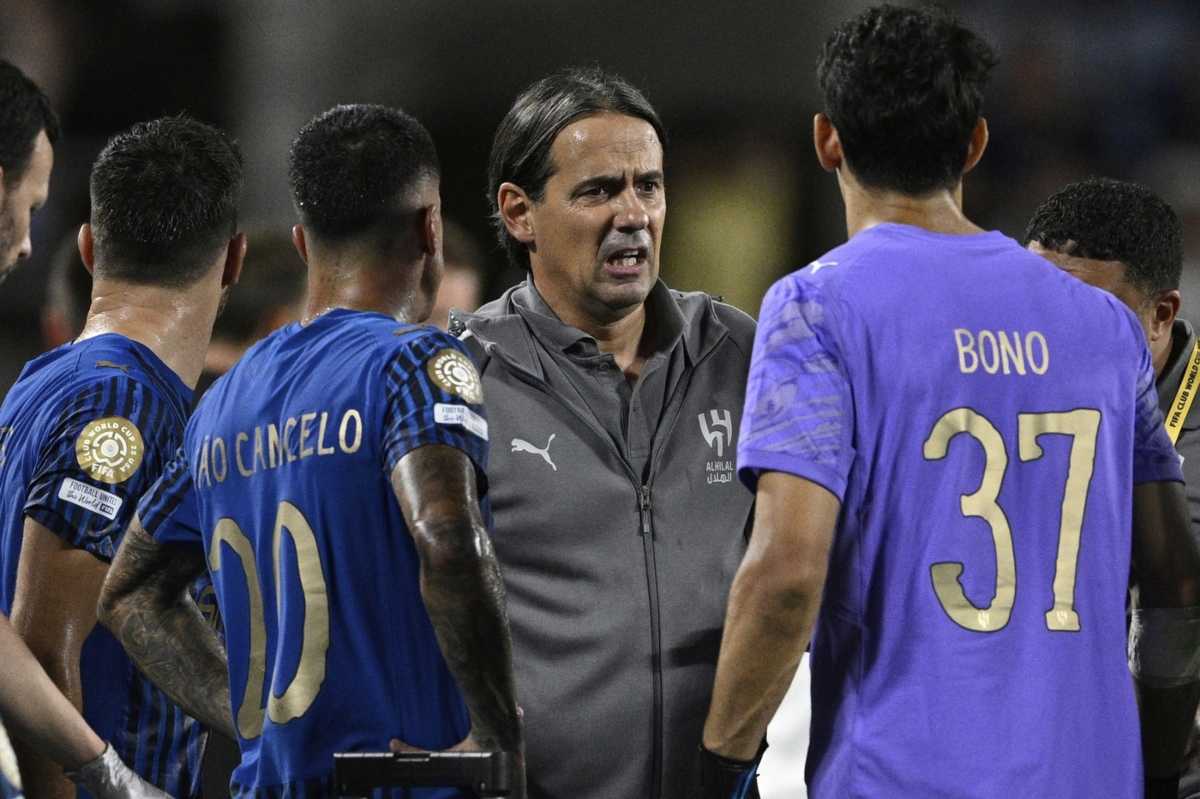 Inzaghi allena l'Al Hilal