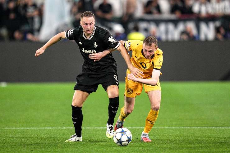 Teun Koopmeiners in fase di impostazione