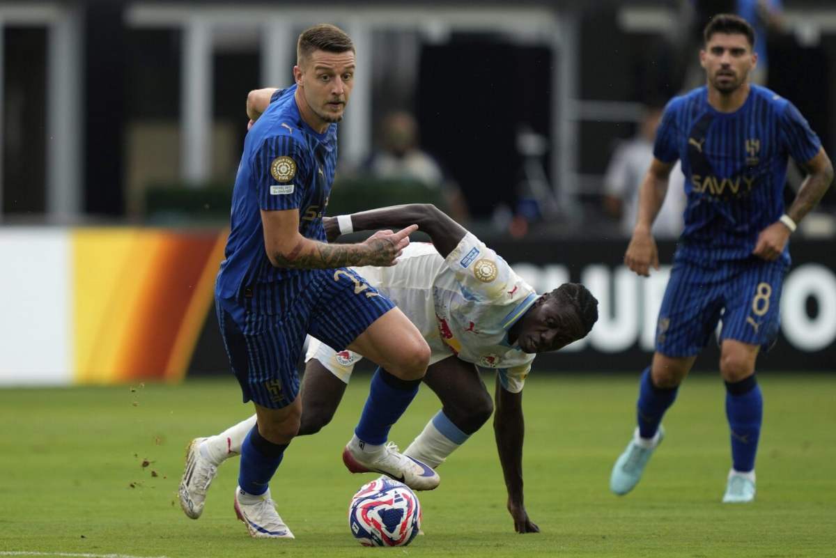 Milinkovic in azione