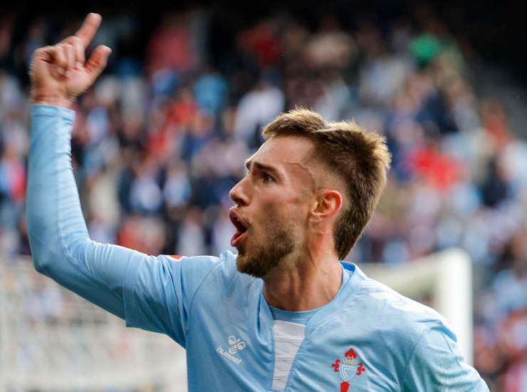 Il difensore del Celta Vigo Oscar Mingueza