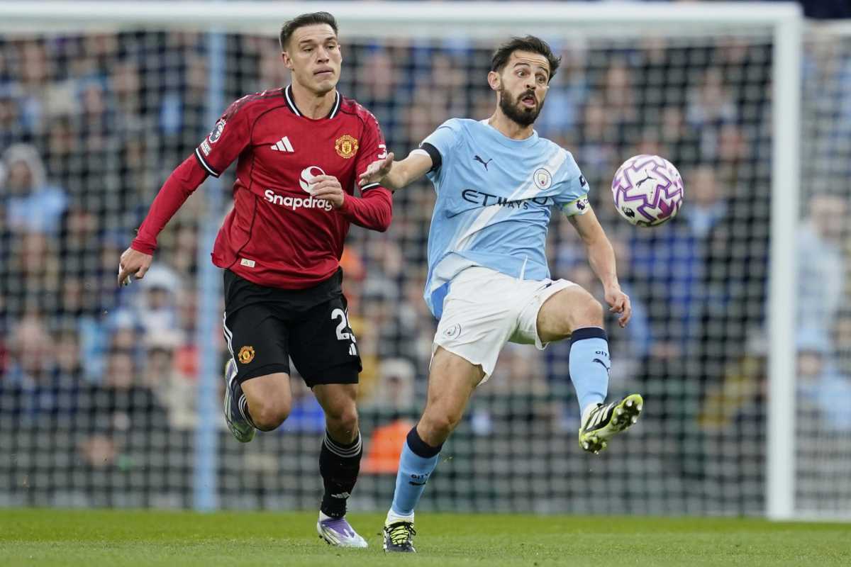 Bernardo Silva in azione
