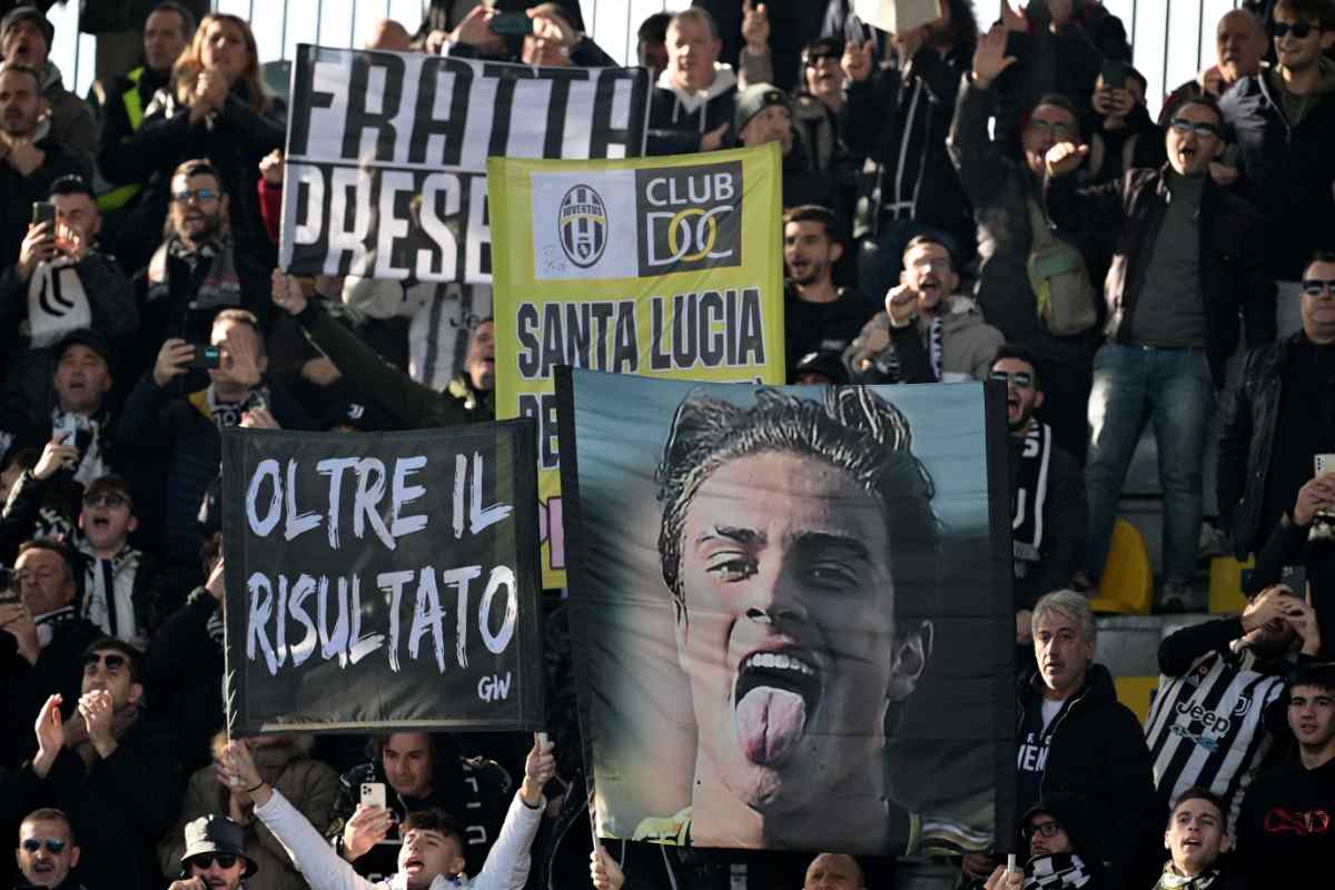 Tifosi della Juventus esultano