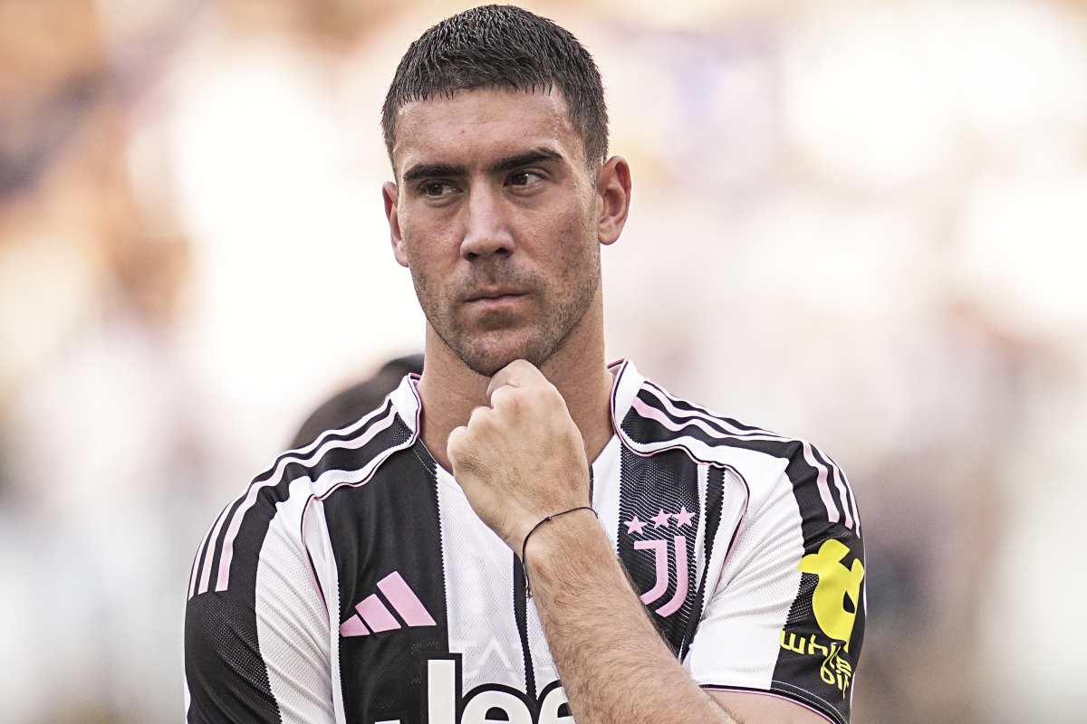 Dusan Vlahovic, attaccante della Juventus