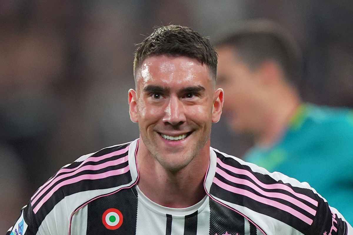 Dusan Vlahovic, attaccante serbo della Juventus
