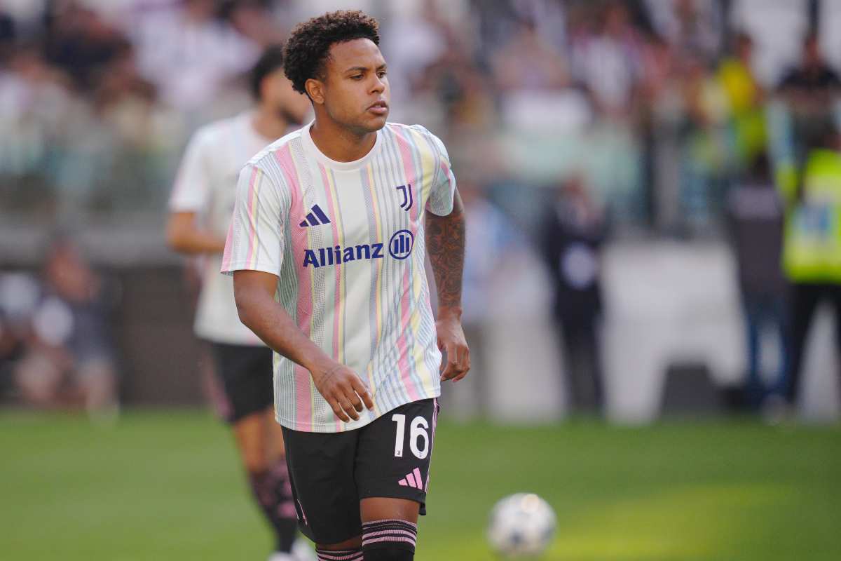 Il centrocampista della Juventus Weston McKennie