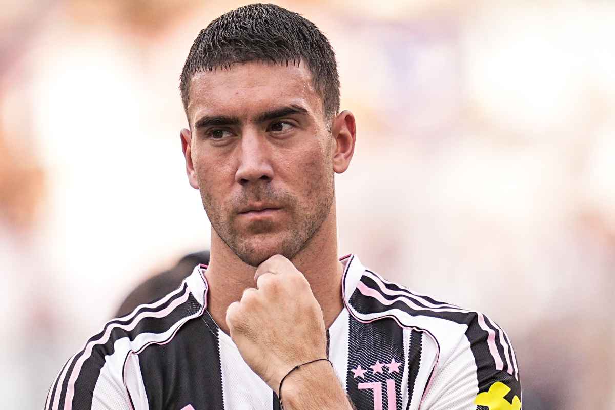 Dusan Vlahovic, attaccante della Juventus