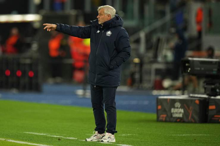 Bruno Genesio, allenatore del Lille