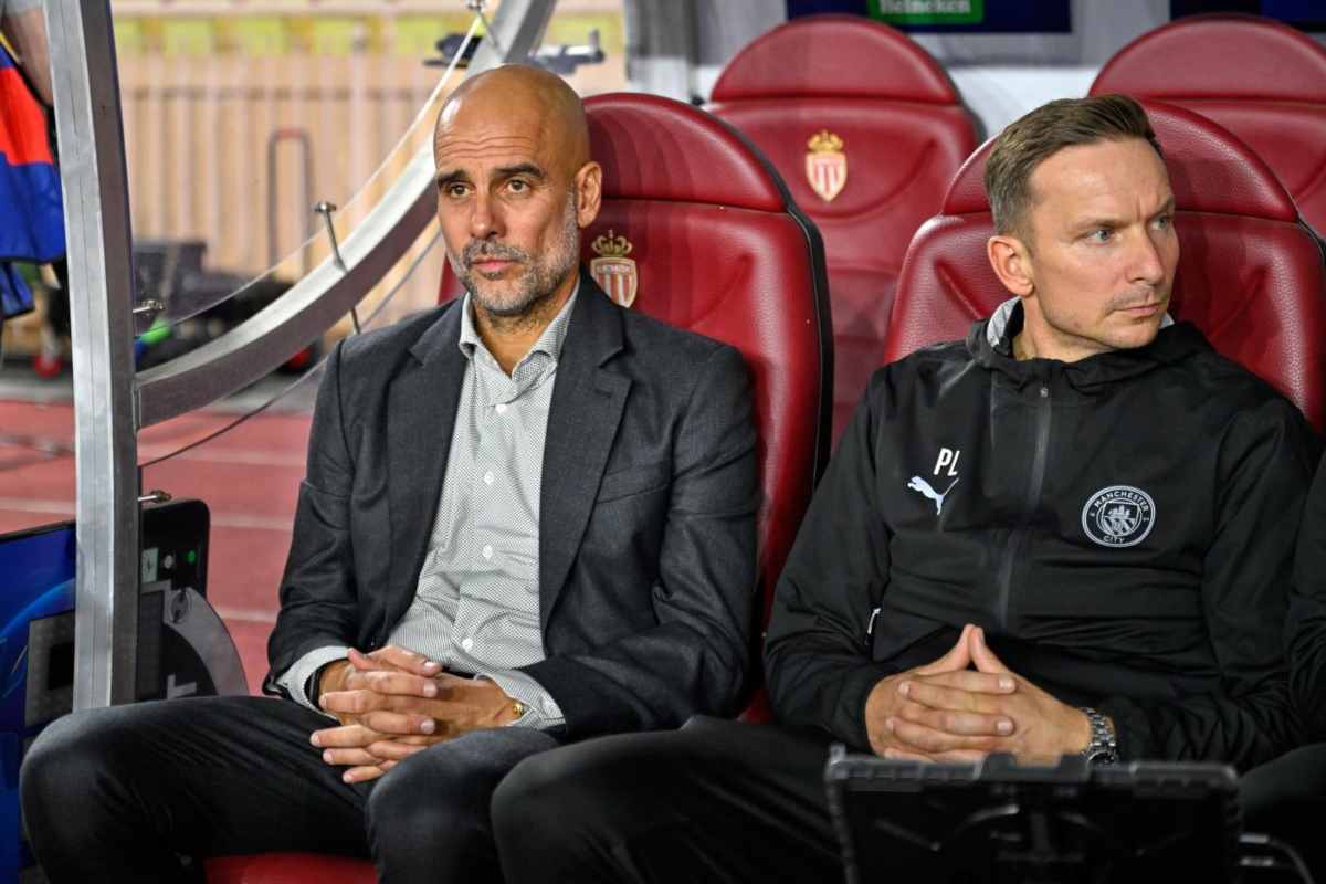 Guardiola in panchina