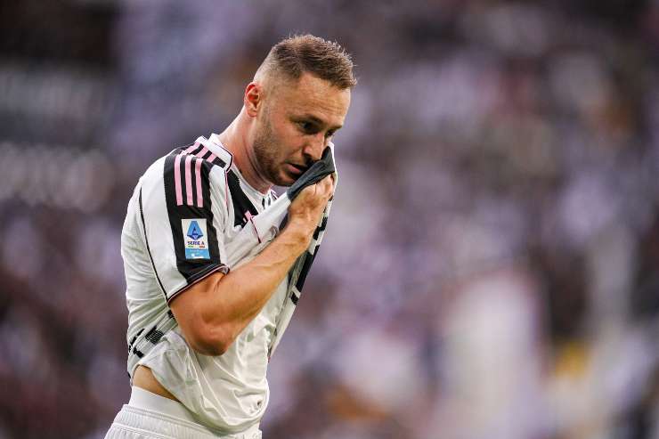 Teun Koopmeiners prima di scendere in campo
