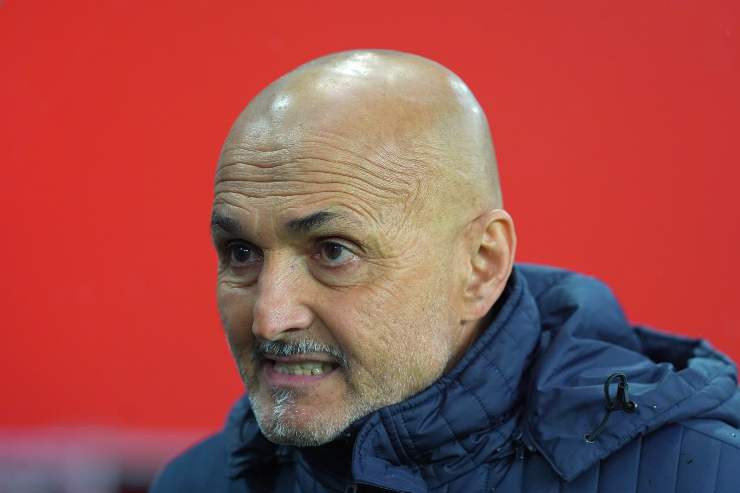 Luciano Spalletti 'ringhia' a bordocampo