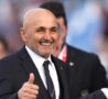 Spalletti prima di una partita dell'Italia