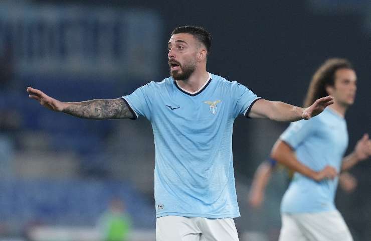 Gila in azione con la Lazio