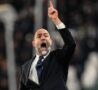 Tudor urla durante una partita della Juve